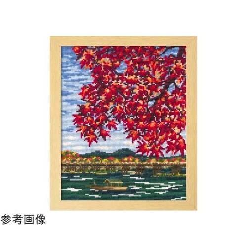 ししゅうキット「紅葉の嵐山」 7388