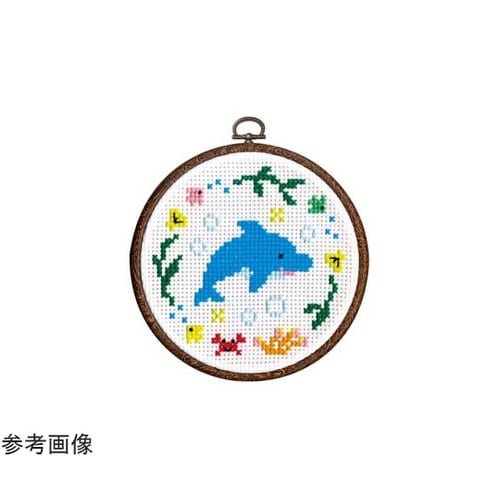ししゅうキット イルカ 7418