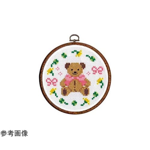 ししゅうキット テディベア 7419