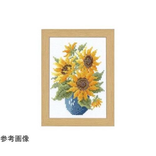 12ヶ月の花フレーム 8月サンフラワー