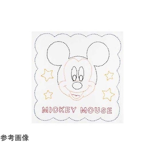 刺し子キット ディズニー 花ふきん ミッ