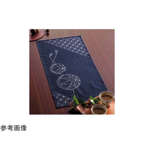 刺し子テーブルセンター製作キッ(手まりと