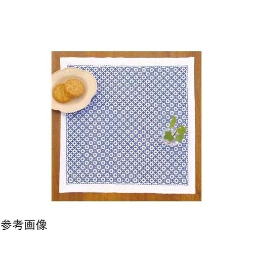 刺し子キット 一目刺しの花ふきん 十字花