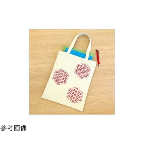 刺し子キット 一目刺しのミニバッグ 生成