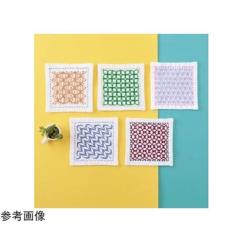 くぐり刺しの花ふきんキット OLY−SK