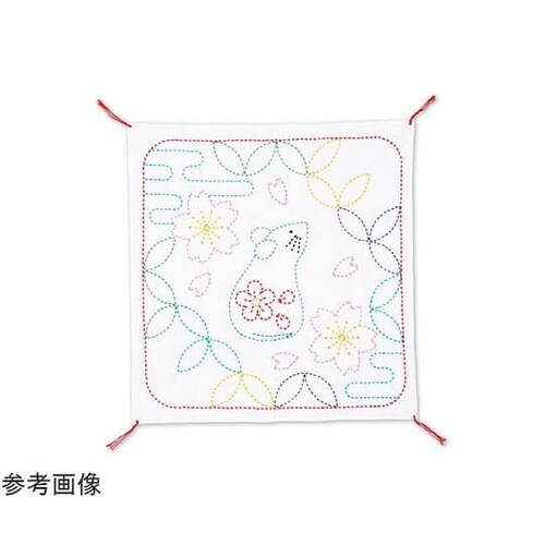 干支刺し子キット ねずみと七宝つなぎ 手