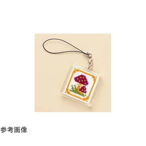 ストラップししゅうキット キノコ ST−