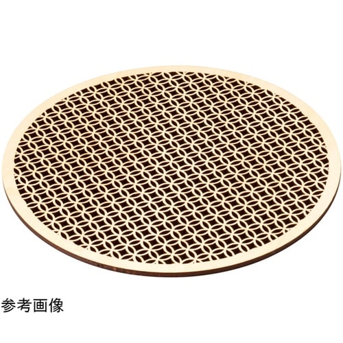 ひのき細密膳 丸(小)七宝 38137