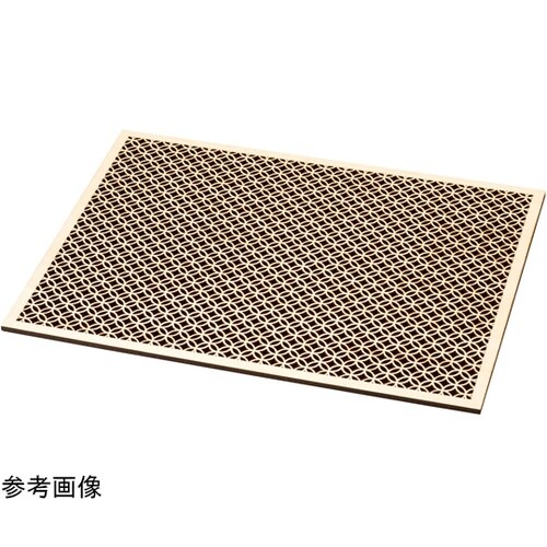 ひのき細密膳 長角(大)七宝 38140
