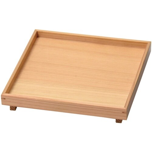 木曽杉・茶盆 6寸 17283