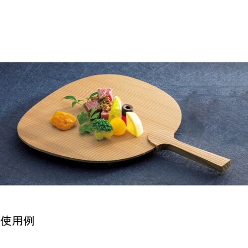 木曽杉・うちわ皿(八寸皿) 32106