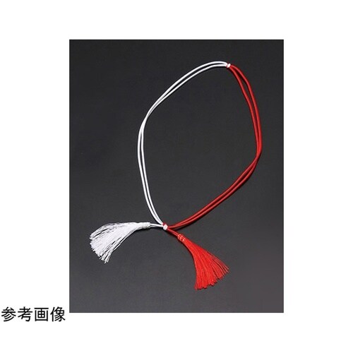 重箱用振分ゴム房ひも紅白50cm(100