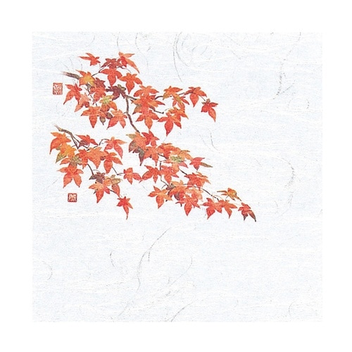 4寸OP懐石敷紙 紅葉(10月ー11月)