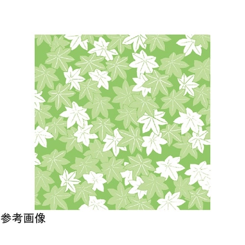 6寸花小紋敷紙 青もみじ (100枚入)