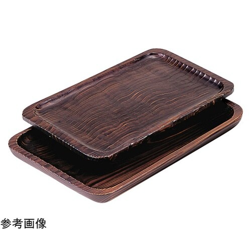 焼杉・長手盆(尺三) 17315