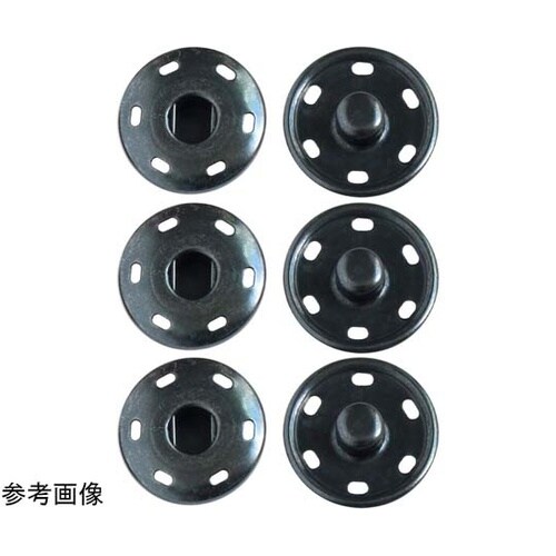 ビッグスナップ 黒ニッケル 3組入 25