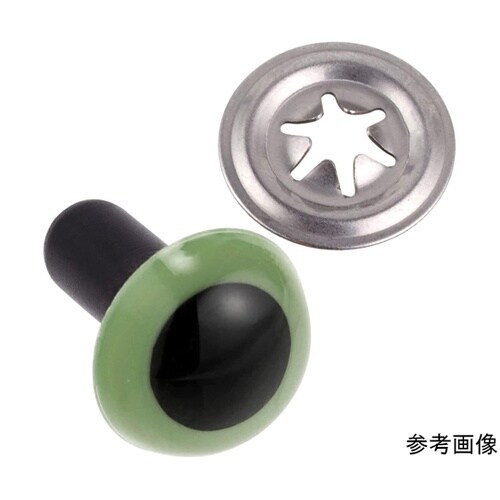 クリスタルアイ φ6mm グリーン 1組