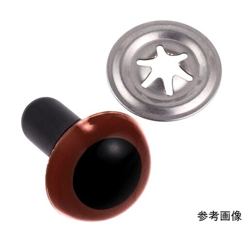 クリスタルアイ φ18mm ブラウン 1
