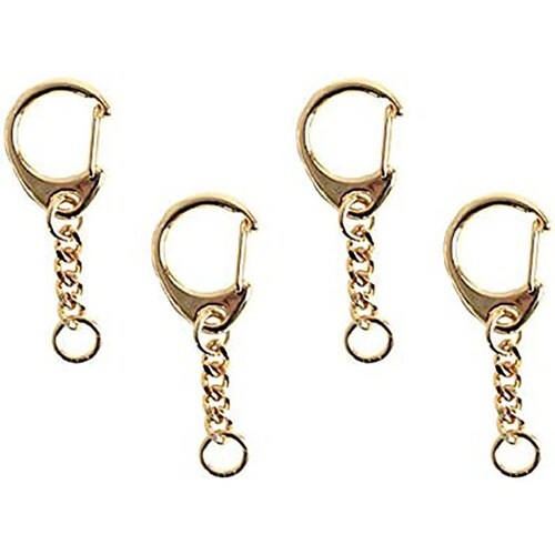 ワンタッチキーホルダー金具 全長5cm