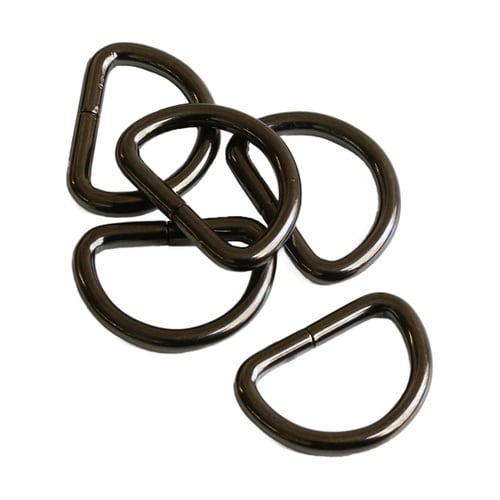 Dカン 幅18mm ブラックニッケル 1