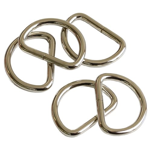 Dカン 幅21mm ニッケル 1組(30