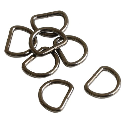 Dカン 幅10mm ブラックニッケル 1