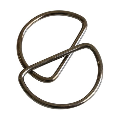 Dカン 幅40mm ブラックニッケル 1