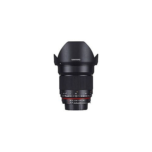 カメラレンズ 16mm F2.0 ED