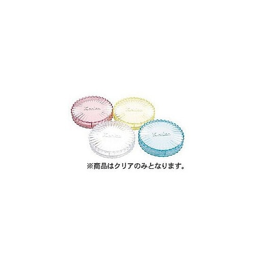 フィルター丸型プラスチックケース(クリア