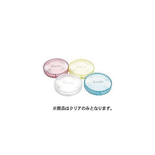 フィルター丸型プラスチックケース(クリア