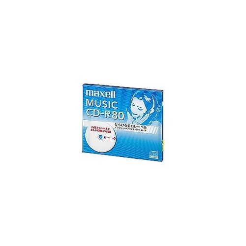 音楽用CD−R ホワイト CDRA80W