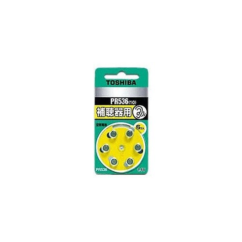補聴器用電池 PR536V 6P [6本