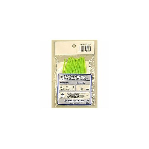 [カラータイ 全長100mm 20本入り