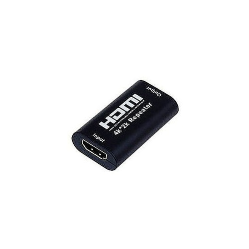 HDMI中継プラグ ブラック HDRP−