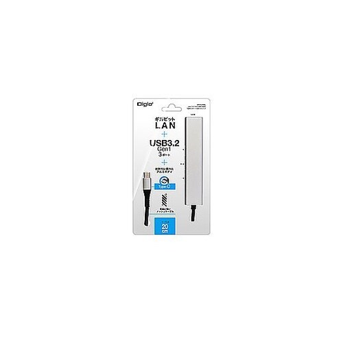 LAN変換アダプタ [USB−C オス→