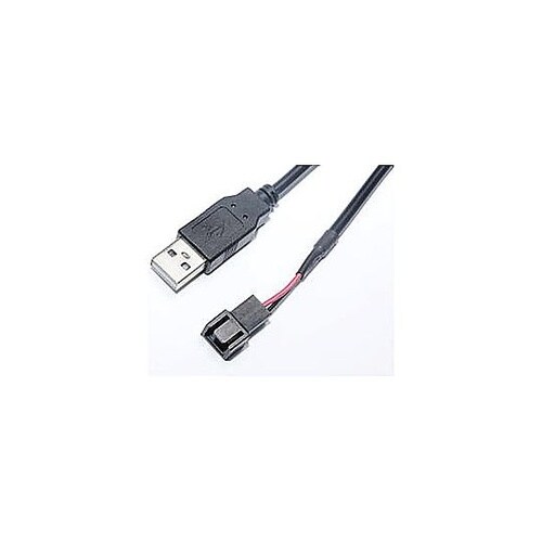 ファン用USB電源変換ケーブル 50cm