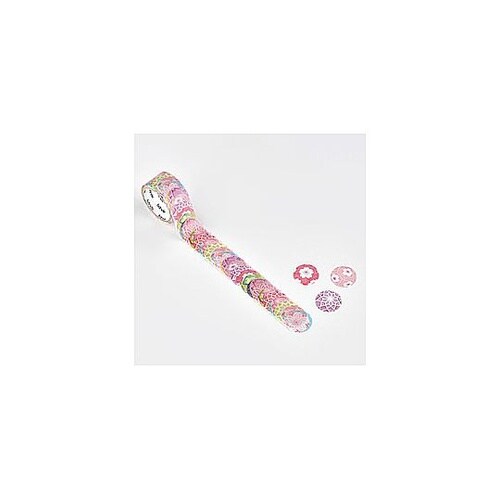 書けるロールステッカー 手毬 うすべに