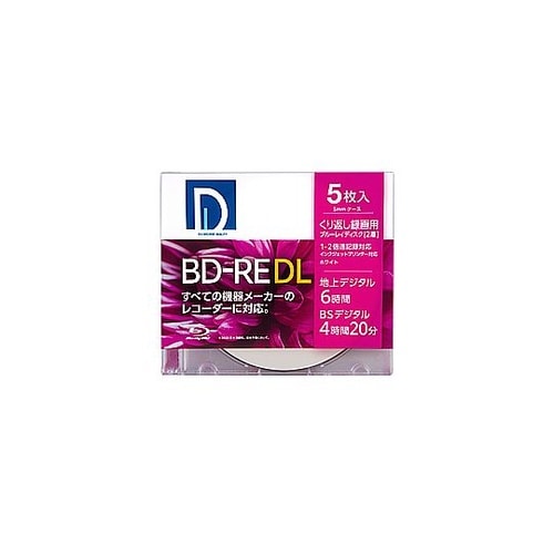 録画用BD−RE BE50DP.5S 5