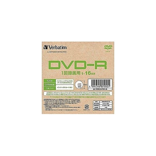 録画用DVD−R VHR12JP1V1−