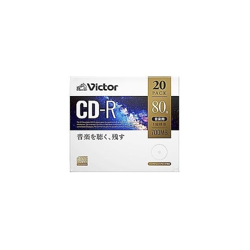 音楽用CD−R AR80FP20J1 [
