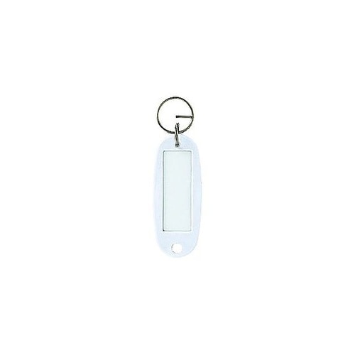 キーホルダー名札 ハード 白 1P KH