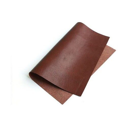 本革薄手シート 26x20cm入 茶 M