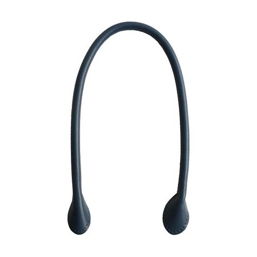 本革持ち手 ネイビー 約50cm MKT