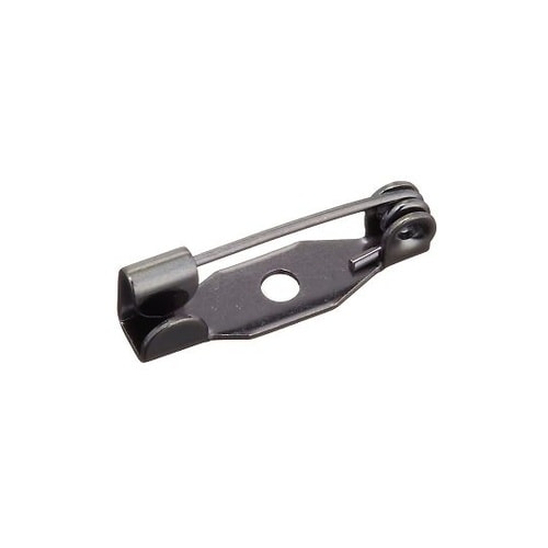 造花ピン 15mm ブラックニッケル 1