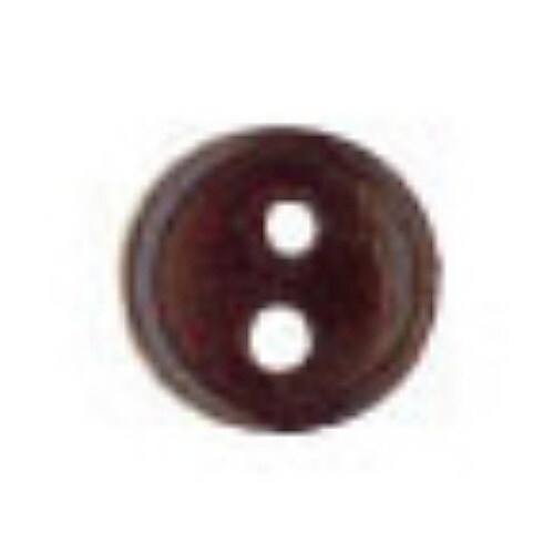 裏ボタン φ8mm こげ茶 1枚(144