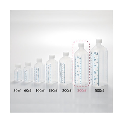 投薬瓶(青目盛)300ml/未滅菌 40