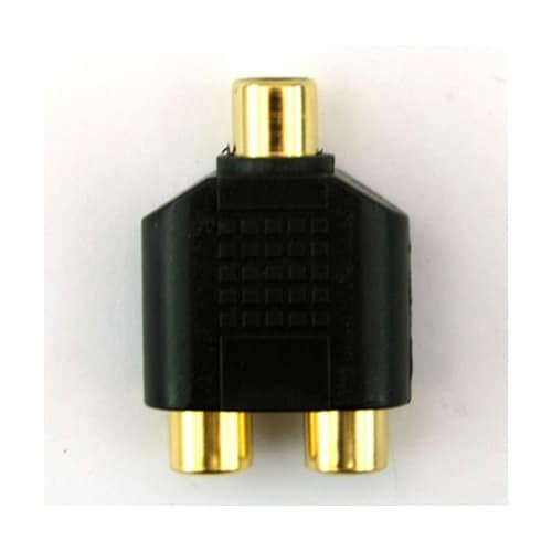RCA分配アダプタ 金メッキ RF−2V