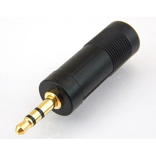 φ6.3mm ステレオ→φ3.5mm ス