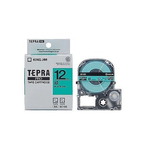 12mm テープカセット(緑) EA76