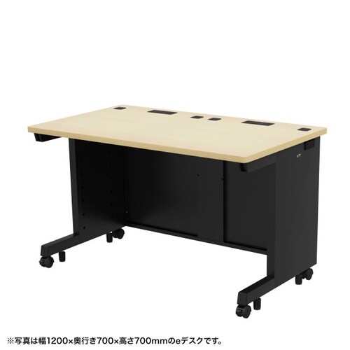 eデスク受注生産品ED−SK12575BKLM72